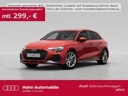 Rot Gebraucht 2024 Audi A3 Sportback S-Line Limousine | 32.430 € (Superpreis)