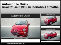 Rot Gebraucht 2021 Fiat 500 Dolcevita Limousine | 11.990 € (Fairer Preis)
