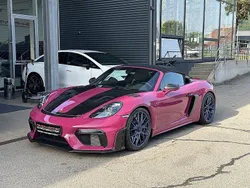 Violett Gebraucht 2023 Porsche Boxster Spyder Cabrio | 159.990 € (Fairer Preis)