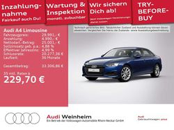 Navarrablau metallic Gebraucht 2023 Audi A4 Advanced Limousine | 29.991 € (Guter Preis)
