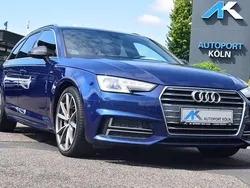 Scubablau (metallic) Gebraucht 2018 Audi A4 Design Kombi | 16.890 € (Guter Preis)