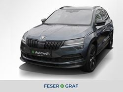 Quarzgrau metallic Gebraucht 2021 Skoda Karoq SportLine SUV | 27.880 € (Fairer Preis)