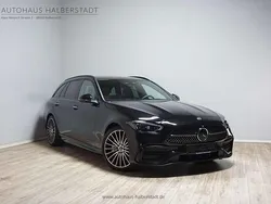 Obsidianschwarz meta (metallic) Gebraucht 2024 Mercedes C300 AMG Kombi | 50.990 € (Teuer)