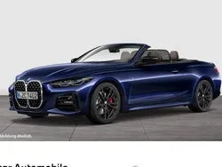 Blau Gebraucht 2022 BMW 420 M Sport Cabrio | 39.490 € (Teuer)