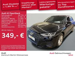 Schwarz Gebraucht 2023 Audi A3 Sportback Basis Limousine | 28.730 € (Guter Preis)