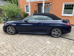 Blau Gebraucht 2018 Mercedes C300 AMG line Cabrio | 29.750 € (Guter Preis)