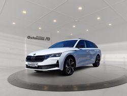Moon weiss metallic Gebraucht 2025 Skoda Octavia SportLine Kombi | 39.989 € (Teuer)