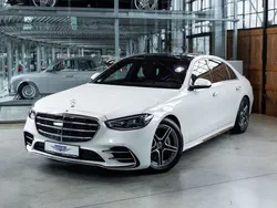 Weiß Gebraucht 2022 Mercedes S580 AMG line Limousine | 99.890 €