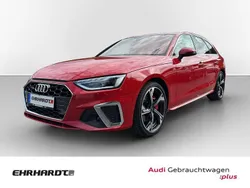 Progressivrot metallic Gebraucht 2024 Audi A4 S-Line Kombi | 46.890 € (Teuer)