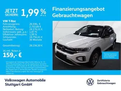 Weiß Gebraucht 2024 VW T-Roc Style SUV | 26.930 € (Guter Preis)