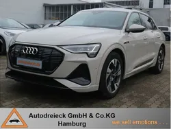 Siambeige metallic Gebraucht 2021 Audi e-tron S-Line SUV | 41.950 € (Fairer Preis)