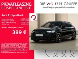 Mythosschwarz metallic Neu 2025 Audi A1 S-Line Kleinwagen | 36.823 € (Etwas zu teuer)