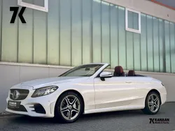 Weiß Gebraucht 2020 Mercedes C400 AMG line Cabrio | 32.963 € (Etwas zu teuer)