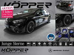 Obsidianschwarz Gebraucht 2024 Mercedes EQE300 Advanced Plus Limousine | 52.998 € (Etwas zu teuer)