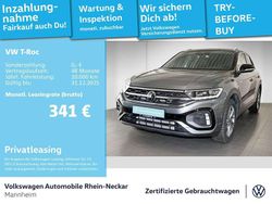 Indiumgrau metallic Gebraucht 2025 VW T-Roc R-line SUV | 30.492 € (Guter Preis)