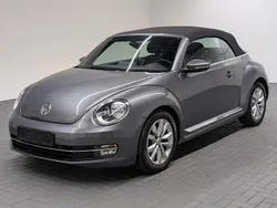 Grau (platinum grey metallic) Gebraucht 2014 VW Beetle Cabrio | 16.480 € (Fairer Preis)