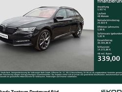 Schwarz Gebraucht 2022 Skoda Superb SportLine Kombi | 31.478 € (Fairer Preis)