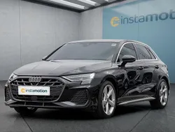 Schwarz Gebraucht 2024 Audi A3 S-Line Limousine | 36.849 € (Teuer)
