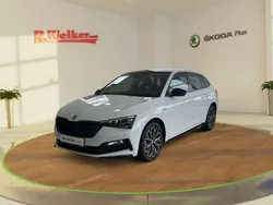 Moonweiss metallic Gebraucht 2023 Skoda Scala Monte Carlo Kleinwagen | 28.900 € (Teuer)