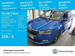 Blau Gebraucht 2022 Skoda Fabia Best of Kombi | 17.550 € (Fairer Preis)