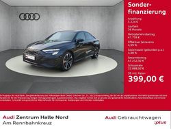 Mythosschwarz metallic Gebraucht 2023 Audi S3 Ambiente Limousine | 46.980 € (Teuer)