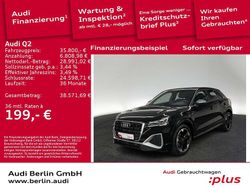 Mythosschwarz metallic Gebraucht 2025 Audi Q2 S-Line SUV | 35.800 € (Teuer)