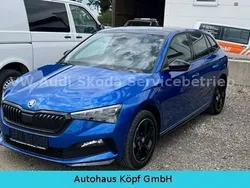 Blau metallic Gebraucht 2020 Skoda Scala Monte Carlo Kleinwagen | 22.399 €