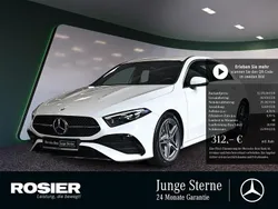 Weiss / polarweiß Gebraucht 2024 Mercedes A180 Premium Limousine | 32.170 € (Fairer Preis)
