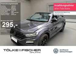 Rauchgrau (metallic) Gebraucht 2021 VW T-Roc Cabriolet R-line Cabrio | 25.447 € (Fairer Preis)