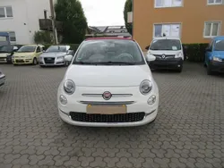 Weiß Gebraucht 2017 Fiat 500 Lounge Cabrio | 12.990 € (Teuer)