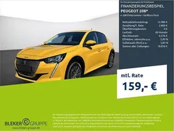 Gelb Gebraucht 2021 Peugeot e-208 Allure Kleinwagen | 15.780 € (Fairer Preis)