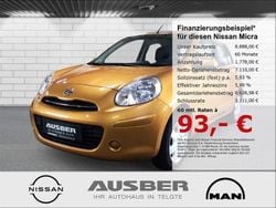 Orange Gebraucht 2012 Nissan Micra Acenta Kleinwagen | 8.888 € (Teuer)