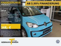Blau Gebraucht 2022 VW up! move up! Kleinwagen | 11.890 € (Fairer Preis)