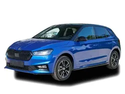 Blau Neu 2025 Skoda Fabia Monte Carlo Limousine | 25.249 € (Teuer)