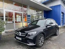Obsidianschwarz metalliclack Gebraucht 2017 Mercedes GLC220 AMG line Kombi | 30.990 € (Fairer Preis)