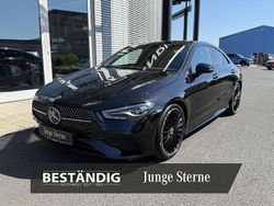 Lack kosmosschwarz Gebraucht 2024 Mercedes CLA200 AMG Coupé | 35.490 € (Fairer Preis)