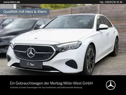 Unilack polarweiß Gebraucht 2024 Mercedes E220 Avantgarde Limousine | 58.420 € (Teuer)