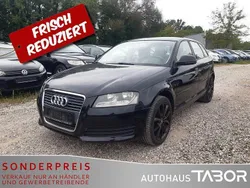 Brillantschwarz Gebraucht 2009 Audi A3 Sportback Attraction Limousine | 3.485 € (Superpreis)