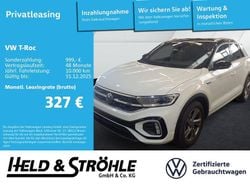 Pure white Gebraucht 2025 VW T-Roc R-line SUV | 32.410 € (Guter Preis)
