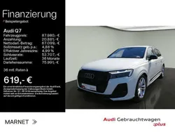 Gletscherweiß metallic Gebraucht 2024 Audi Q7 S-Line SUV | 87.980 € (Teuer)