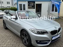 Silber Gebraucht 2017 BMW 218 Sport Line Cabrio | 14.000 € (Guter Preis)