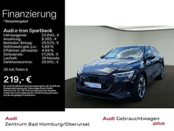Mythosschwarz metallic Gebraucht 2022 Audi e-tron S-Line SUV | 33.890 € (Etwas zu teuer)