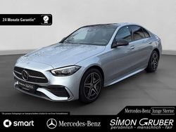 Lack hightechsilber (metallic) Gebraucht 2023 Mercedes C300e AMG Limousine | 49.500 € (Teuer)