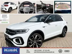 Pure white Gebraucht 2023 VW T-Roc R-line SUV | 39.850 €