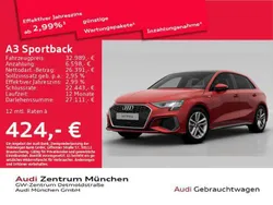 Tangorot metallic Gebraucht 2022 Audi A3 e-tron S-Line Kleinwagen | 32.989 € (Etwas zu teuer)