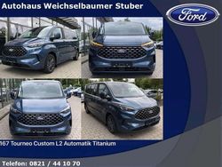 Blau Neu 2025 Ford Tourneo Custom Titanium Van | 56.900 € (Fairer Preis)