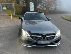 Grau Gebraucht 2018 Mercedes C220 AMG line Cabrio | 27.900 € (Fairer Preis)