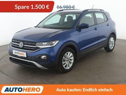 Blau Gebraucht 2021 VW T-Cross Life SUV | 15.480 € (Fairer Preis)