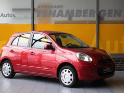 Rot Gebraucht 2012 Nissan Micra Acenta Kleinwagen | 6.500 € (Teuer)