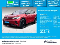 Kings red metallic/schwarz (metallic) Gebraucht 2024 VW ID.4 GTX SUV | 47.930 € (Teuer)